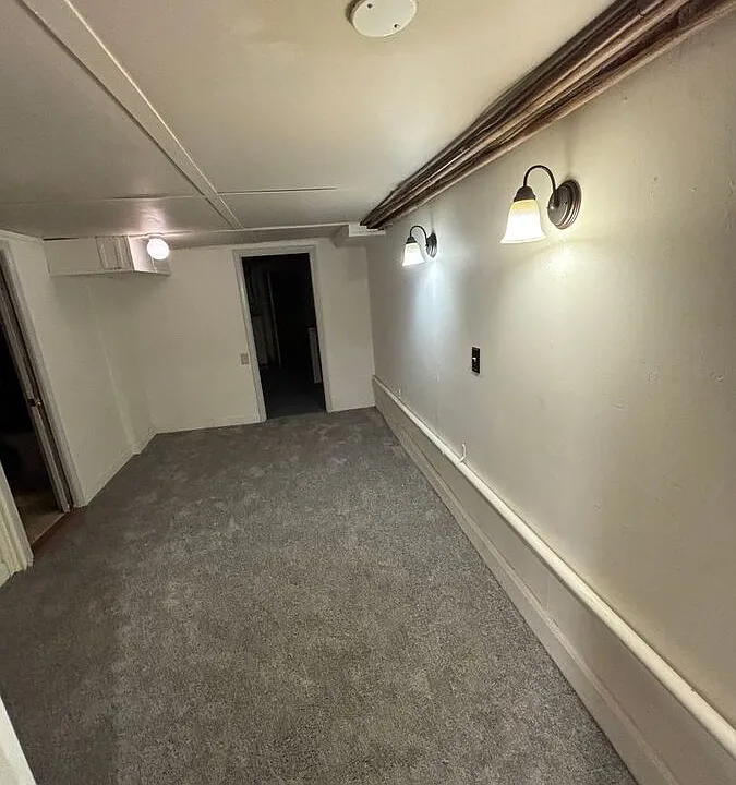 Bedroom with new carpets