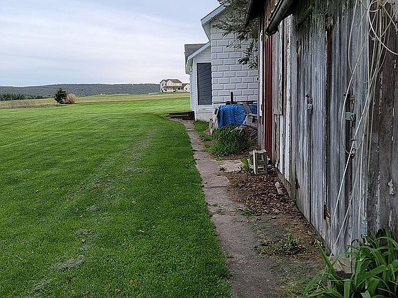 walkway to out buildings