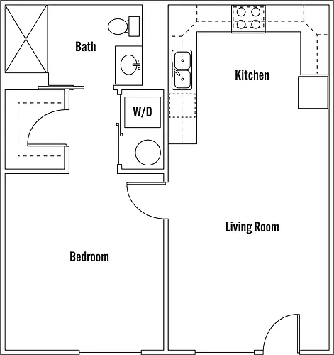 Floor plan Debussy