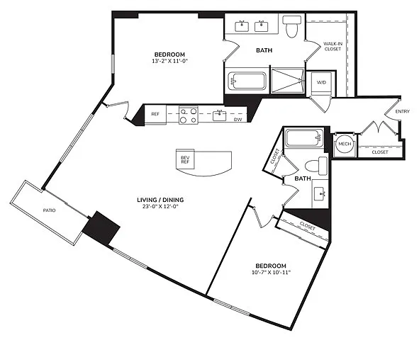 Floor plan B2