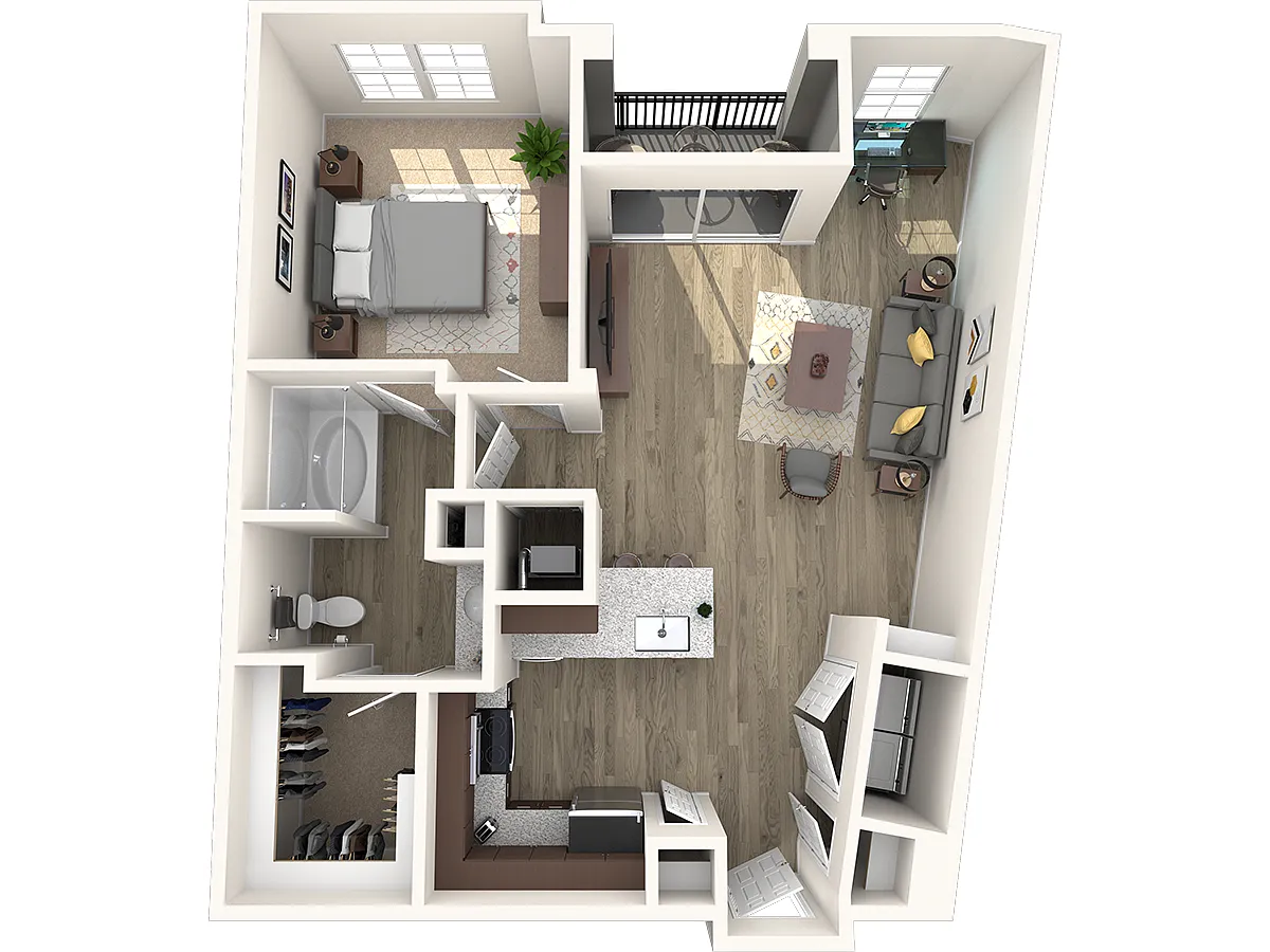 Floor plan Gimlet