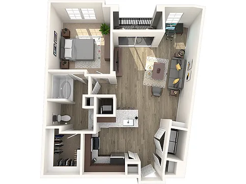 Floor plan Gimlet