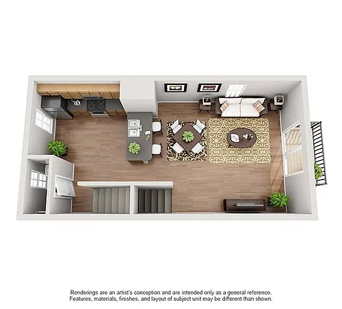 Floor plan Stansbury Townhome II