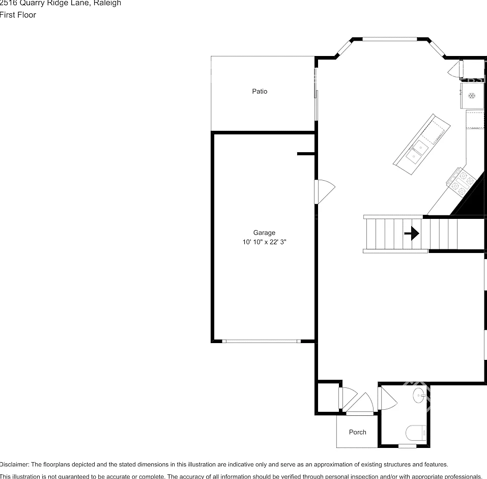 2516 Quarry Ridge Ln Raleigh, NC 27610 — Photo 2