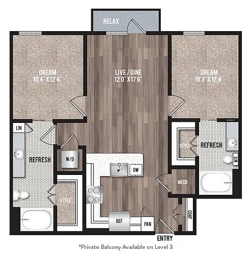 Floor plan B11