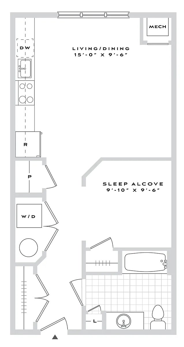 Floor plan B1-S01