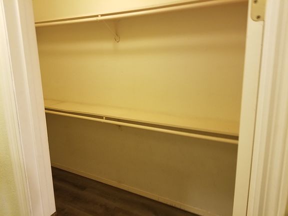 Master walk in closet