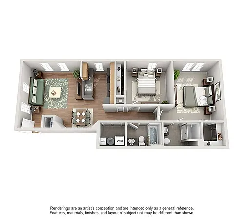 Floor plan Stansbury Flat