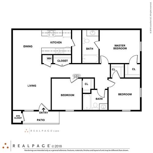 Floor plan 2B