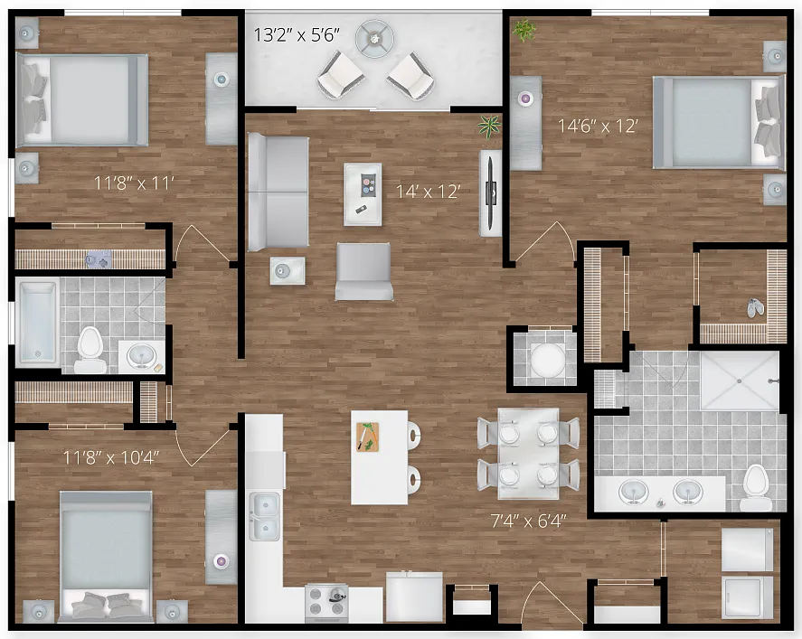 Floor plan Sotto