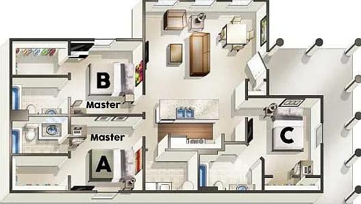 C1 Floor Plan C1 Floor Plan
