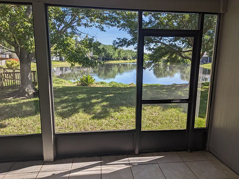 Patio with Lake view