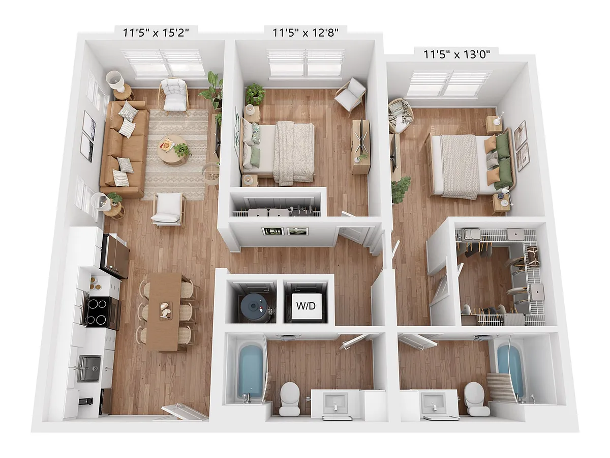 Floor plan B3