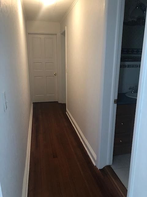Hallway to second and third bedrooms