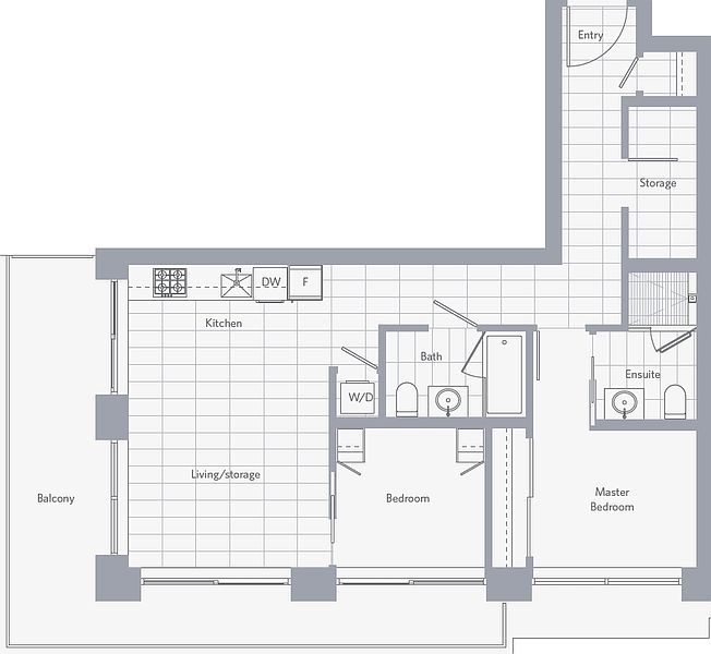 Vancouver Apartment for rent - 2 Bedrooms — photo 13