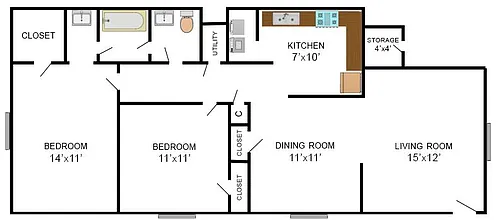 Floor plan Tybee
