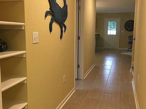 Hallway to guest suite