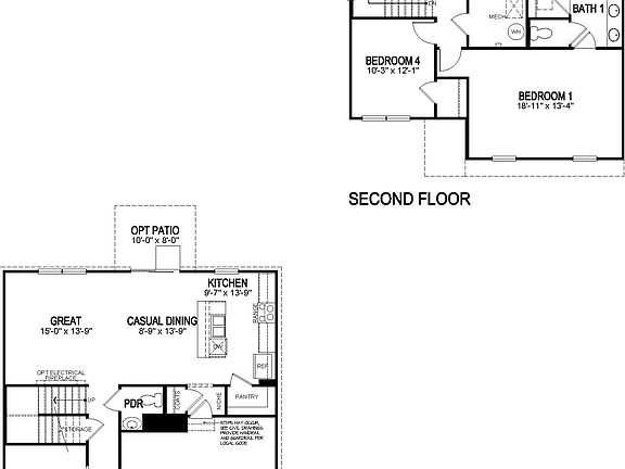 Plan Elevation.