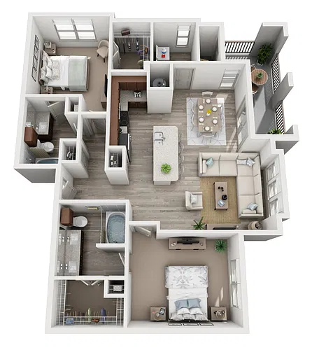 Floor plan B4
