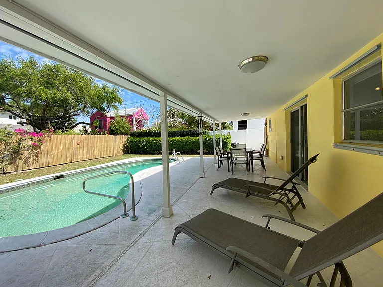 Poolside Covered Patio
