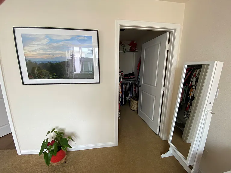 primary bedroom walk-in closet