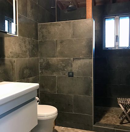 bathroom, shower only