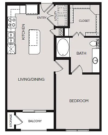 Floor plan A13