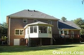 Rear View from the side yard