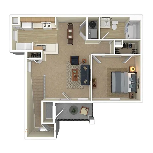Floor plan The Nest