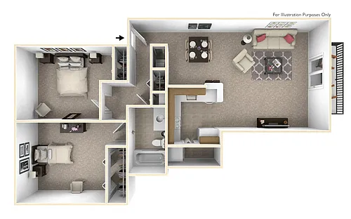 Floor plan Lotus