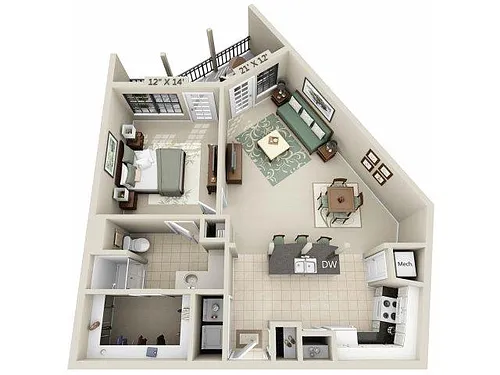 Floor plan A8 - Esplanade