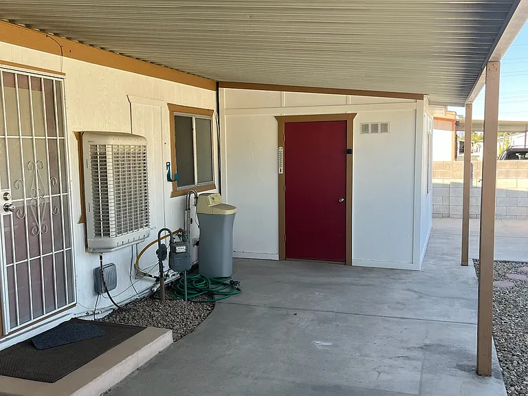 Back entrance