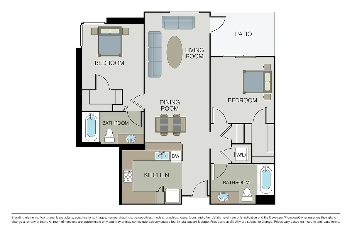 Floor plan Plan 2C