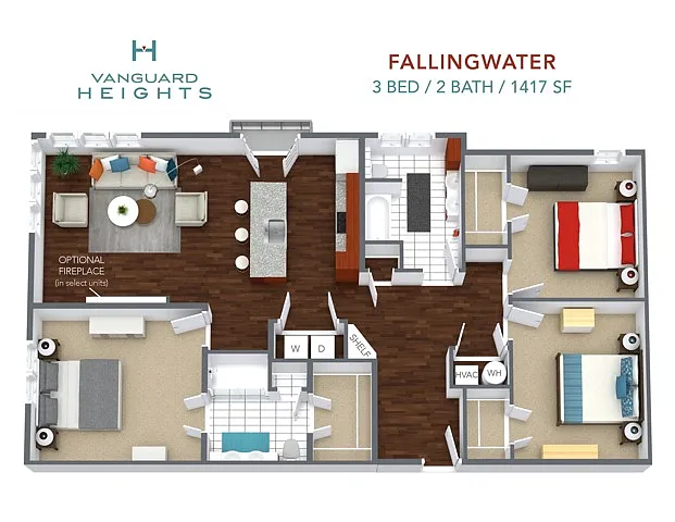 Floor plan FALLING WATER