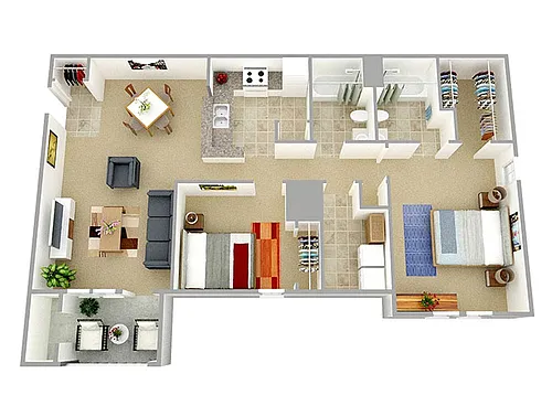 Floor plan The Tide
