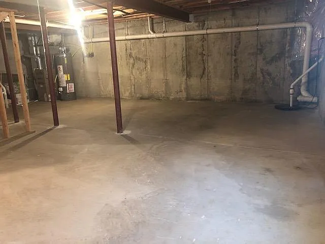 Full unfinished basement