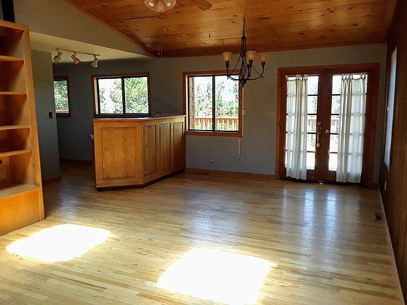 Living area and back deck