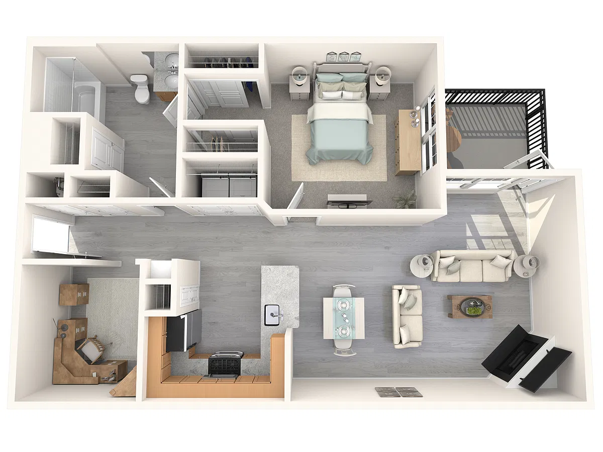 Floor plan Crusader