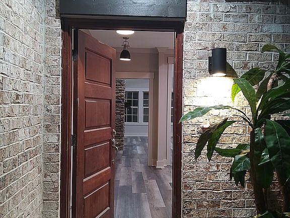 Beautiful mahogany front door