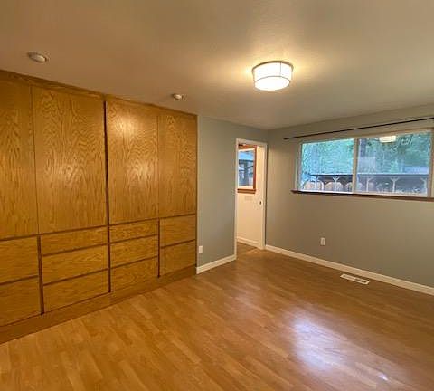 Master Bedroom. Amazing built-in closet with drawers.