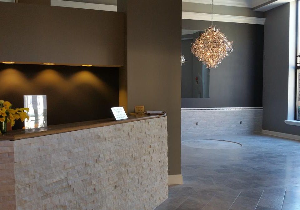 Front desk lobby
