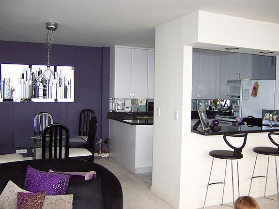 Granite counters in kitchen