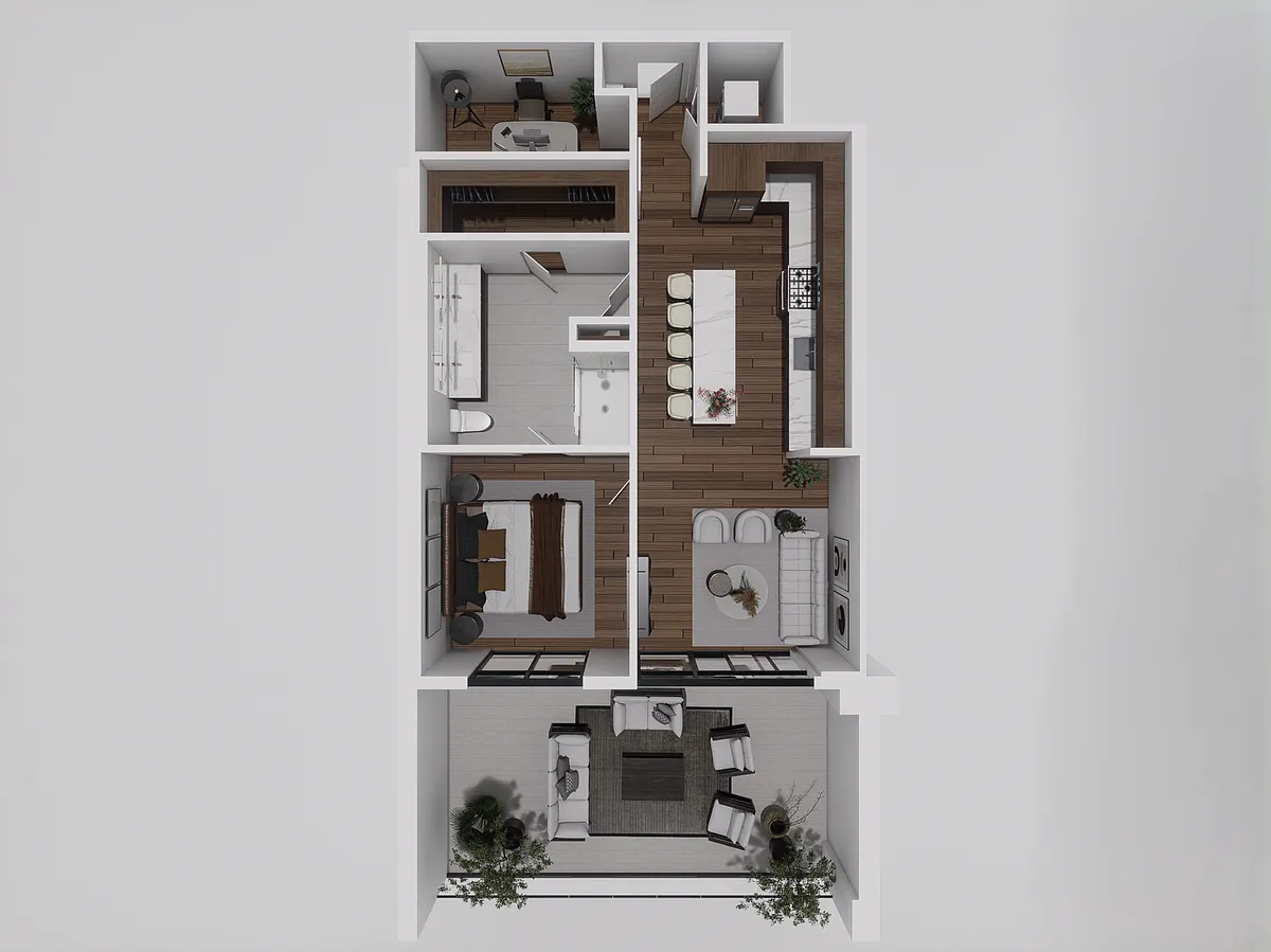 Floor plan A21