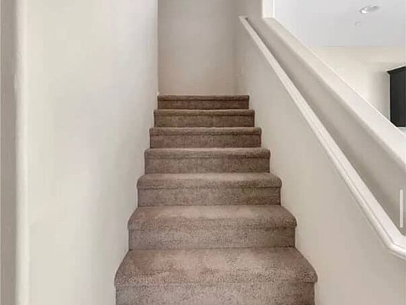 stairs leading to upstairs