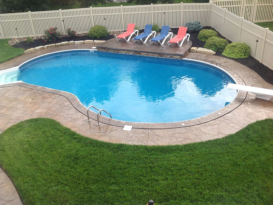 Heated Salt Water Pool