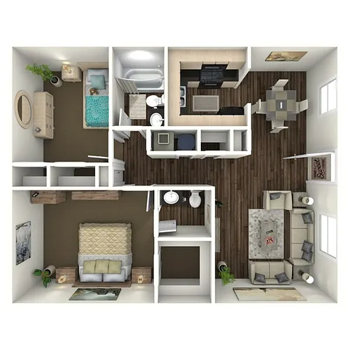 Floor plan B1