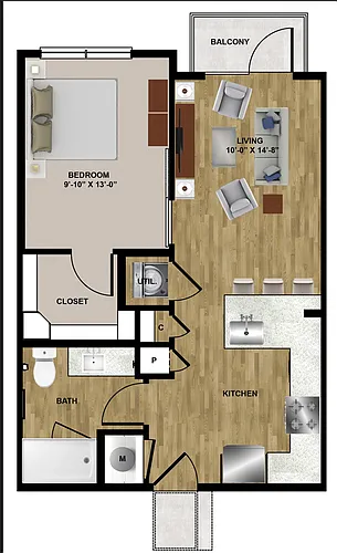 Floor plan A2(a)