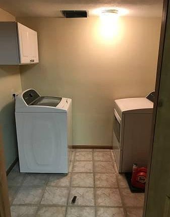 washer and dryer