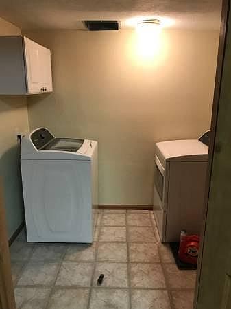 washer and dryer