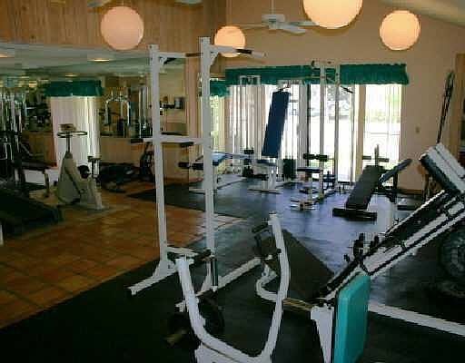 GYM AT THE CLUB HOUSE